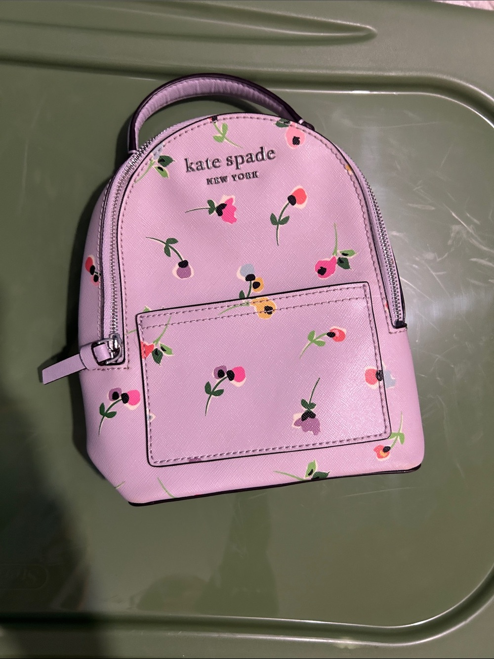 kate spade Pink Floral Mini Backpack
